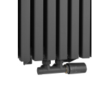 Grzejnik dekoracyjny Nomad ND1E 1800x540 grafit