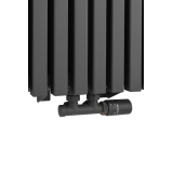 Grzejnik dekoracyjny Nomad ND1E 1800x540 grafit