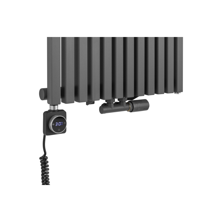 Grzejnik dekoracyjny Nomad ND1E 1800x540 grafit