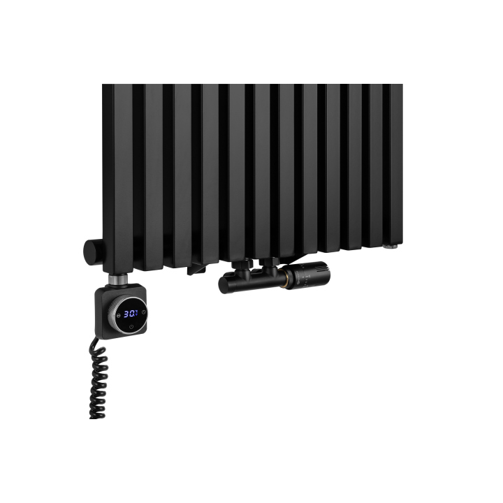 Grzejnik dekoracyjny Nomad ND1E 1800x540 czarny