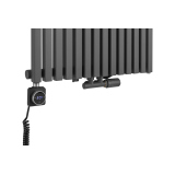 Grzejnik dekoracyjny Nomad ND1E 1800x630 grafit