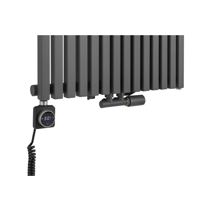 Grzejnik dekoracyjny Nomad ND1E 1800x630 grafit