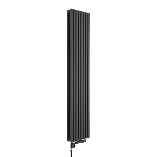 Grzejnik dekoracyjny Nomad ND2E 1800x360 grafit