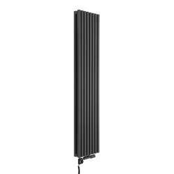 Grzejnik dekoracyjny Nomad ND2E 1800x360 grafit