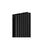 Grzejnik dekoracyjny Nomad ND2E 1800x360 czarny