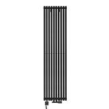 Grzejnik dekoracyjny Nomad ND2E 1800x450 czarny