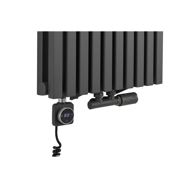 Grzejnik dekoracyjny Nomad ND2E 1800x450 grafit