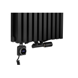 Grzejnik dekoracyjny Nomad ND2E 1800x450 czarny