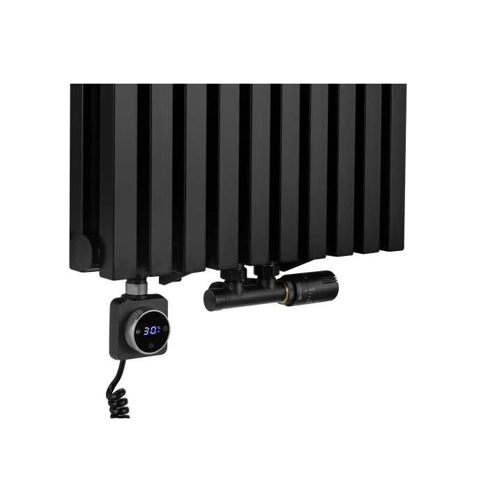 Grzejnik dekoracyjny Nomad ND2E 1800x450 czarny