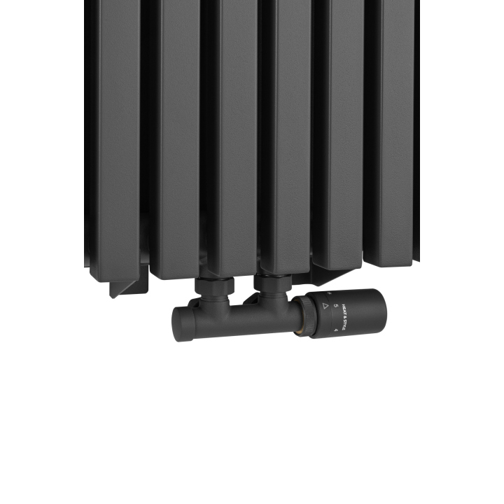 Grzejnik dekoracyjny Nomad ND2E 1800x540 grafit