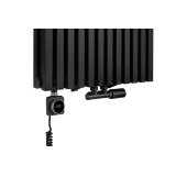 Grzejnik dekoracyjny Nomad ND2E 1800x540 czarny