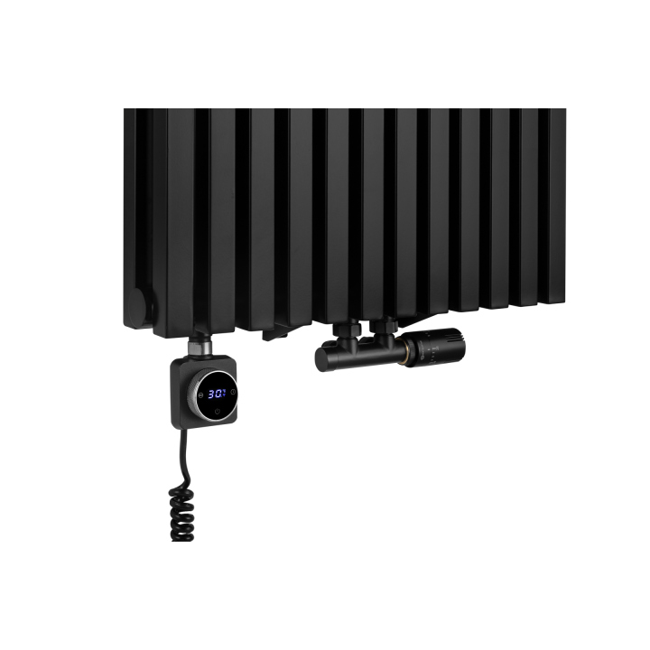 Grzejnik dekoracyjny Nomad ND2E 1800x540 czarny