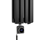 Grzejnik dekoracyjny Nomad ND2E 1800x630 czarny