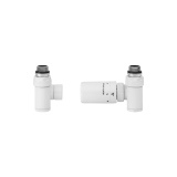 Zestaw termostatyczny Hybrid Valve New, biały prawy