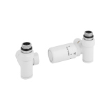 Zestaw termostatyczny Hybrid Valve New, biały prawy