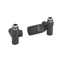 Zestaw termostatyczny Hybrid Valve New, grafit prawy