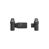 Zestaw termostatyczny Hybrid Valve New, grafit lewy