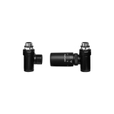 Zestaw termostatyczny Hybrid Valve New, czarny prawy