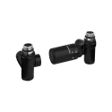 Zestaw termostatyczny Hybrid Valve New, czarny prawy