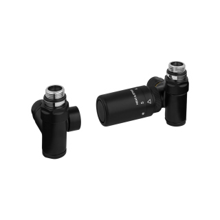 Zestaw termostatyczny Hybrid Valve New, czarny prawy