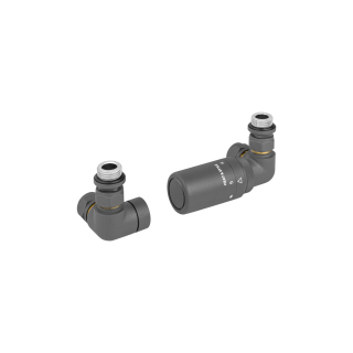 Zestaw termostatyczny Tri Axial Valve New, grafit prawy