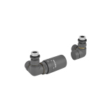 Zestaw termostatyczny Tri Axial Valve New, grafit lewy