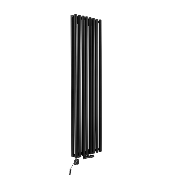 Grzejnik dekoracyjny Gilda GD2E 1800x472 czarny