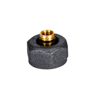 Złączka zaciskowa GW 3/4 x PEX16x2 grafit