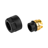Złączka zaciskowa GW 3/4 x Cu 15mm czarny mat