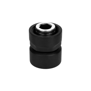 Złączka M22x1,5 x GW 1/2 czarny mat