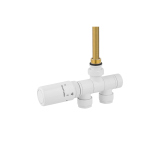 Zestaw termostatyczny jednorurowy SINGLE PIPE VALVE, biały