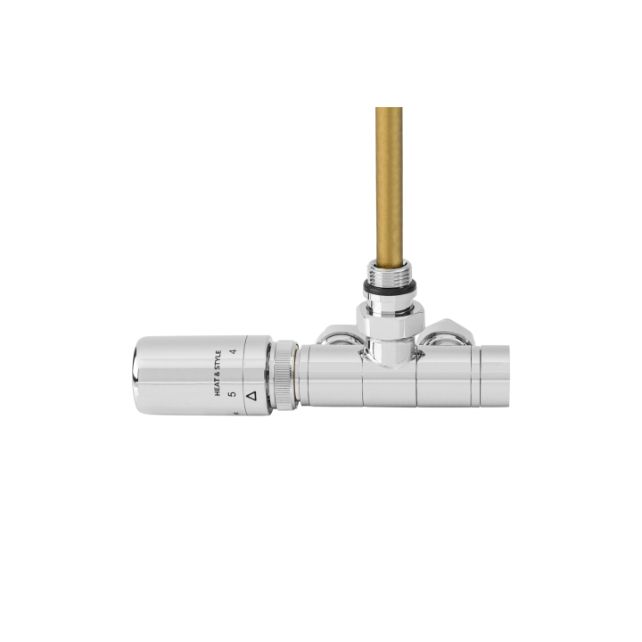 Przyłącze jednootworowe SINGLE PIPE VALVE, chrom