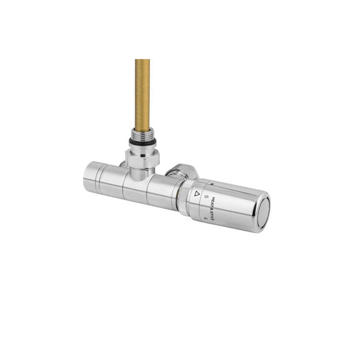 Przyłącze jednootworowe SINGLE PIPE VALVE, chrom