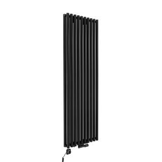 Grzejnik dekoracyjny Gilda GD2E 1800x590 czarny