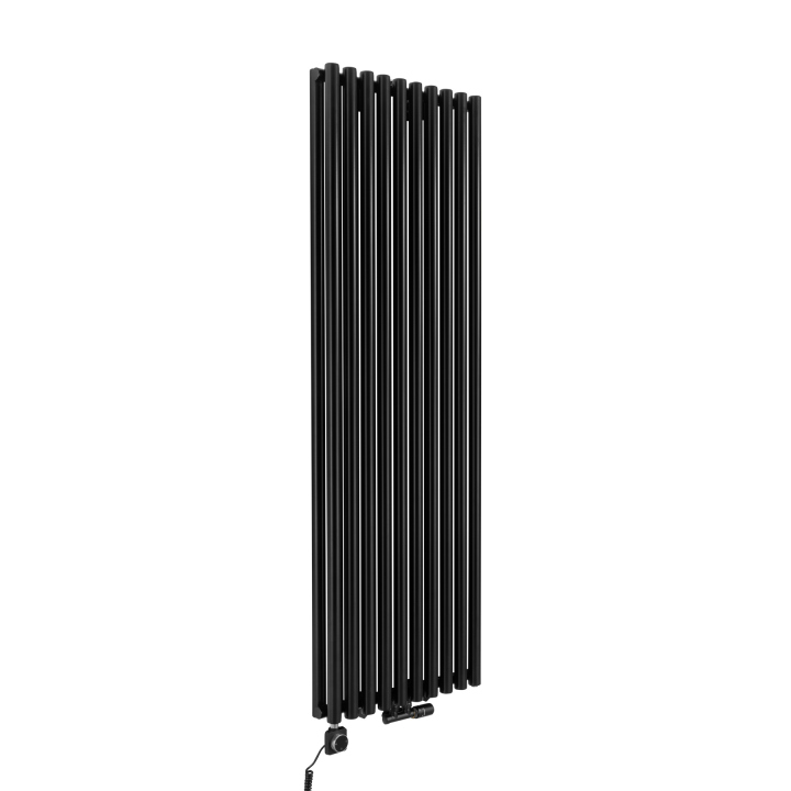 Grzejnik dekoracyjny Gilda GD2E 1800x590 czarny