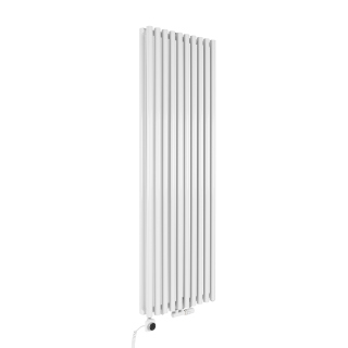 Grzejnik dekoracyjny Gilda GD2E 1800x590 biały