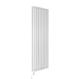 Grzejnik dekoracyjny Gilda GD2E 1800x590 biały