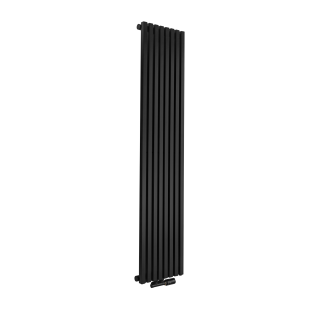 Grzejnik dekoracyjny Nomad ND1E 1600x360 czarny Grzejnik dekoracyjny Nomad ND1E 1600x360 czarny