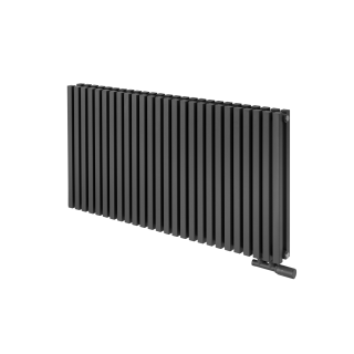 Grzejnik dekoracyjny poziomy Nomad 600x1170 grafit