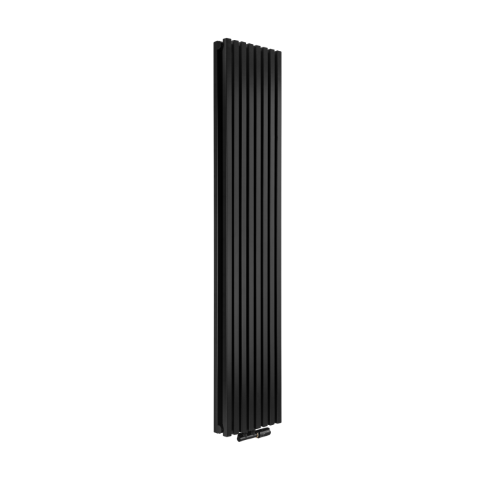 Grzejnik dekoracyjny Nomad ND2E 1800x360 czarny