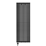 Grzejnik dekoracyjny Nomad ND2E 1800x630 czarny