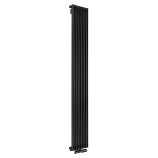Grzejnik dekoracyjny Edo ED1 1800x281 czarny