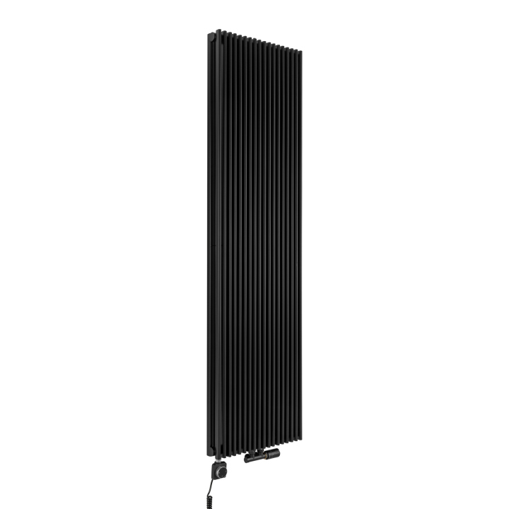 Grzejnik dekoracyjny Edo ED2E 1800x507 czarny