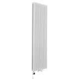 Grzejnik dekoracyjny Edo ED2E 1800x507 biały
