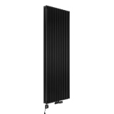 Grzejnik dekoracyjny Edo ED2E 1800x620 czarny