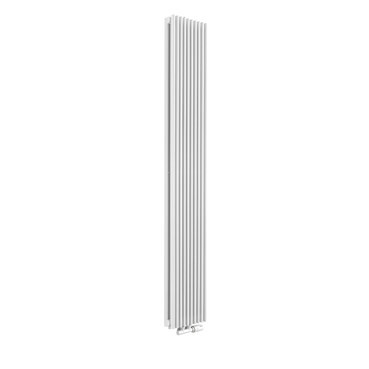 Grzejnik dekoracyjny Edo ED2E 1800x281 biały