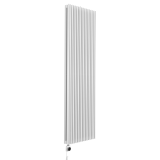 Grzejnik dekoracyjny Edo ED2E 1800x507 biały