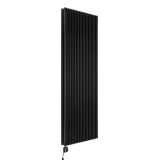 Grzejnik dekoracyjny Edo ED2E 1800x620 czarny