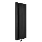 Grzejnik dekoracyjny Ultra Slim US2 1600x612 czarny