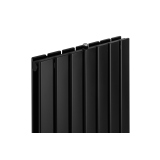 Grzejnik dekoracyjny Ultra Slim US2 1600x476 czarny